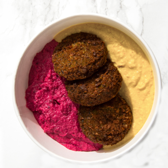 Falafel Köfteler,  Humus (3 Adet) görseli