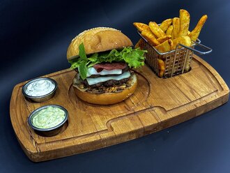 Double Special Mush Burger görseli