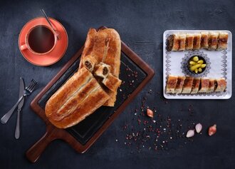 Bülent Börek Kıymalı Kol Böreği  (500 Gr.) görseli