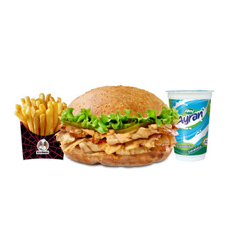 Tombik Tavuk Döner Menü görseli