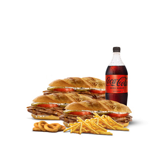 3'Lü Eko Baget Et Döner Menü görseli
