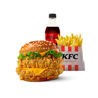 Double Zinger Menü görseli