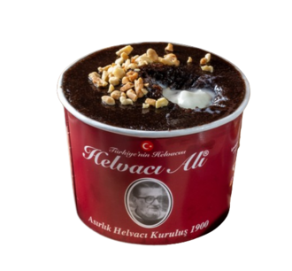 Çikolatalı İrmik Helvası (Orta - 250 Gr.) görseli