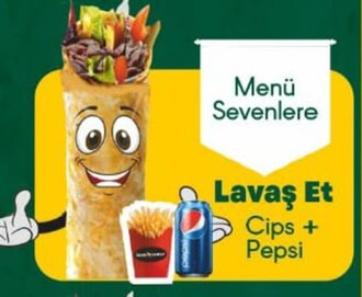 Et Dürüm Cips Pepsi Menü görseli