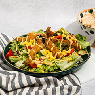 Ballı Hardallı Çıtır Tavuk Salata görseli