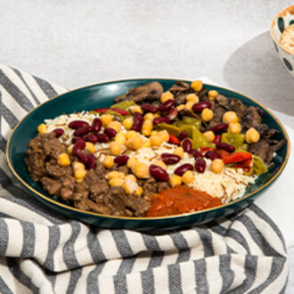 Uzun Pişirilmiş Dana Kavurma Bowl görseli