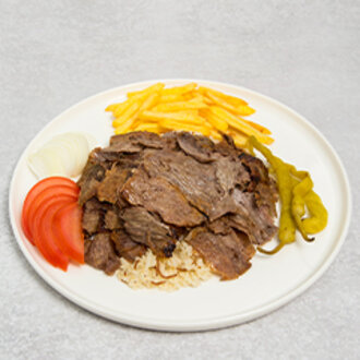 Pilav Üstü Döner (100 Gr.) görseli