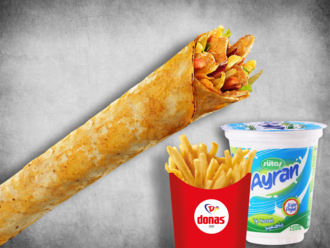 Donas Zurna Tavuk Döner Dürüm Menü 1 görseli