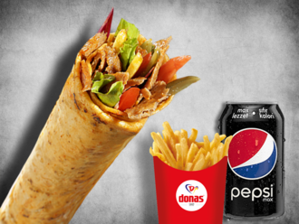 Donas Et Döner Dürüm Menü 2 görseli