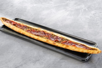 Kıymalı Pastırmalı Pide (Açık) görseli