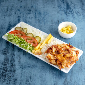 Pilav Üstü Tavuk Döner görseli