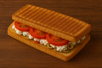 Beyaz Peynirli Ayvalık Tostu görseli