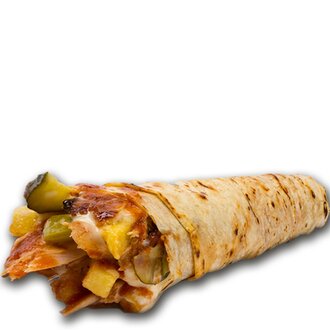 Soslu Tavuk Döner Dürüm görseli