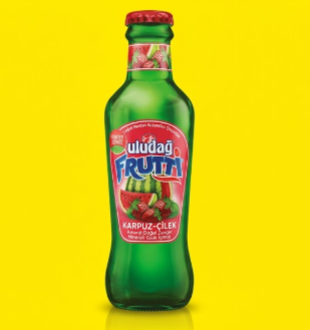 Uludağ Karpuz & Çilek Maden Suyu (20 Cl.) görseli