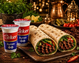 2 Li Çiğ Köfte Dürüm Menü görseli