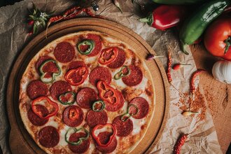 Diavola Pizza (29 Cm.) görseli