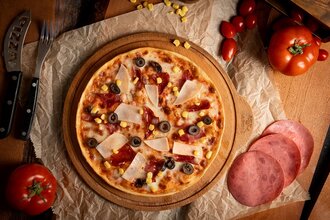 Süper Quattro Pizza (36 Cm.) görseli