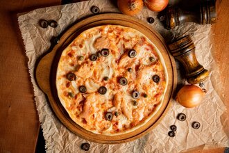 Somon Pizza (36 Cm.) görseli