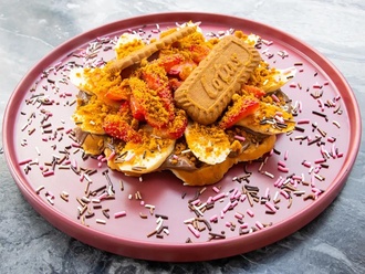 Lotus Biscoff Waffle görseli