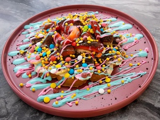 Renkli Waffle görseli