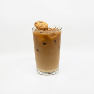 Iced Anne Kurabiyeli Latte görseli