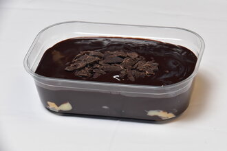 Çikolata Parçacıklı Profiterol (600 Gr.) görseli