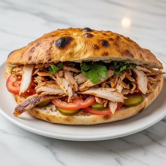 Yarım Ekmek Tavuk Döner (60 Gr.) görseli