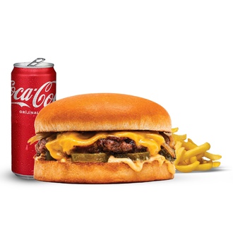 Smash Cheese Burger Menü görseli