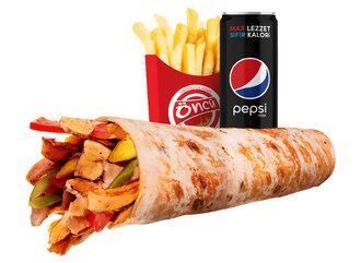 Combo Zurna Tavuk Döner Dürüm görseli
