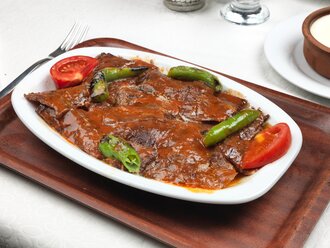 Tereyağlı İskender (Et Dönerden) görseli