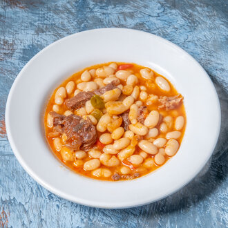 Güveçte Etli Kuru Fasulye görseli