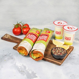 2'Li Doritoslu Mega Çiğ Köfte Dürüm Menü görseli