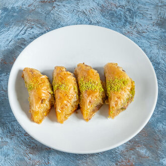 Fıstıklı Şöbiyet Baklava (Tepsi) görseli