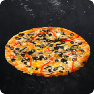 Vejetaryen Pizza (32 Cm.) görseli