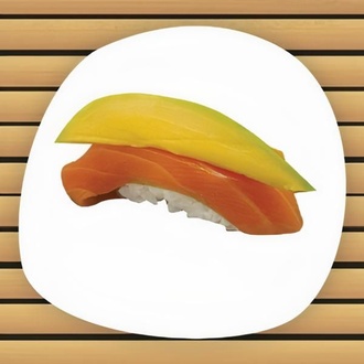 109. Sake-avocado Nigiri görseli