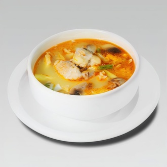 10. Tom Kha Gai / Tavuklu Thai Çorbası görseli