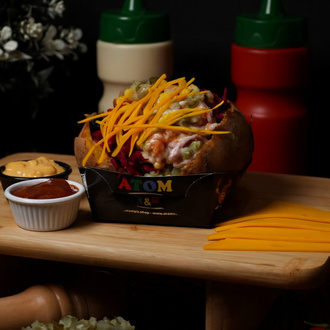 Cheddar Peynirli Karışık Kumpir görseli