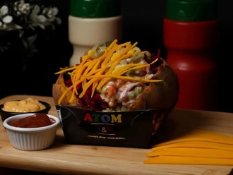 Cheddar Peynirli Karışık Kumpir görseli