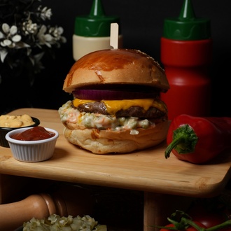 Atom Burger Menü görseli