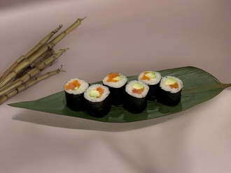 Avokado Sake Maki (6 Pcs.) görseli