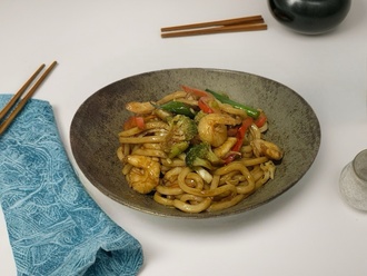 Karidesli Udon görseli