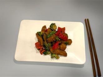 Zencefil Soslu Çıtır Levrek görseli