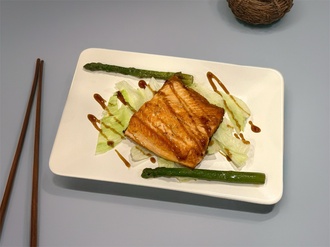 Teriyaki Soslu Somon görseli