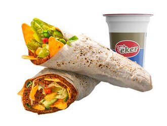 2'Li Çiğ Köfte Dürüm Menü görseli