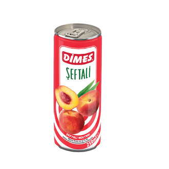 Dimes Meyve Suyu Şeftali (250 Ml) görseli