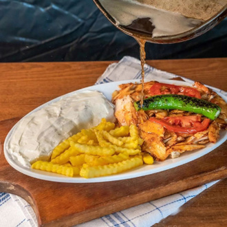 Hatay Usulü Soslu İskender Full Soslu İskender Tavuk (100Gr) görseli