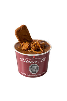 Lotuslu İrmik Helvası (Büyük)(dondurmasız) görseli