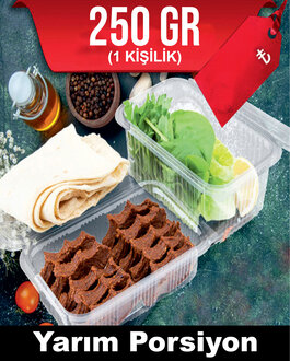 Çiğ Köfte Yarım Porsiyon (250 Gr.) görseli
