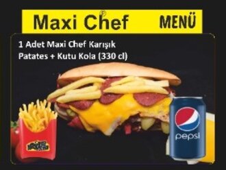Maxi Chef Cheddarlı Menü görseli