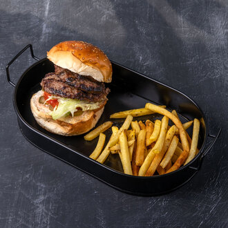 Double Burger görseli